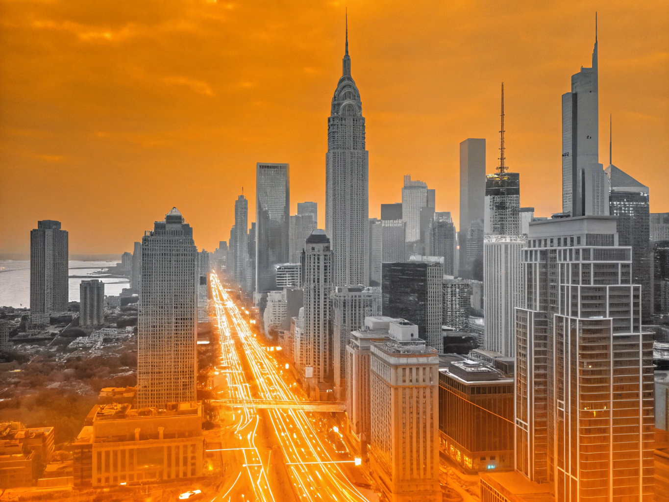 A picture of a wind turbine.